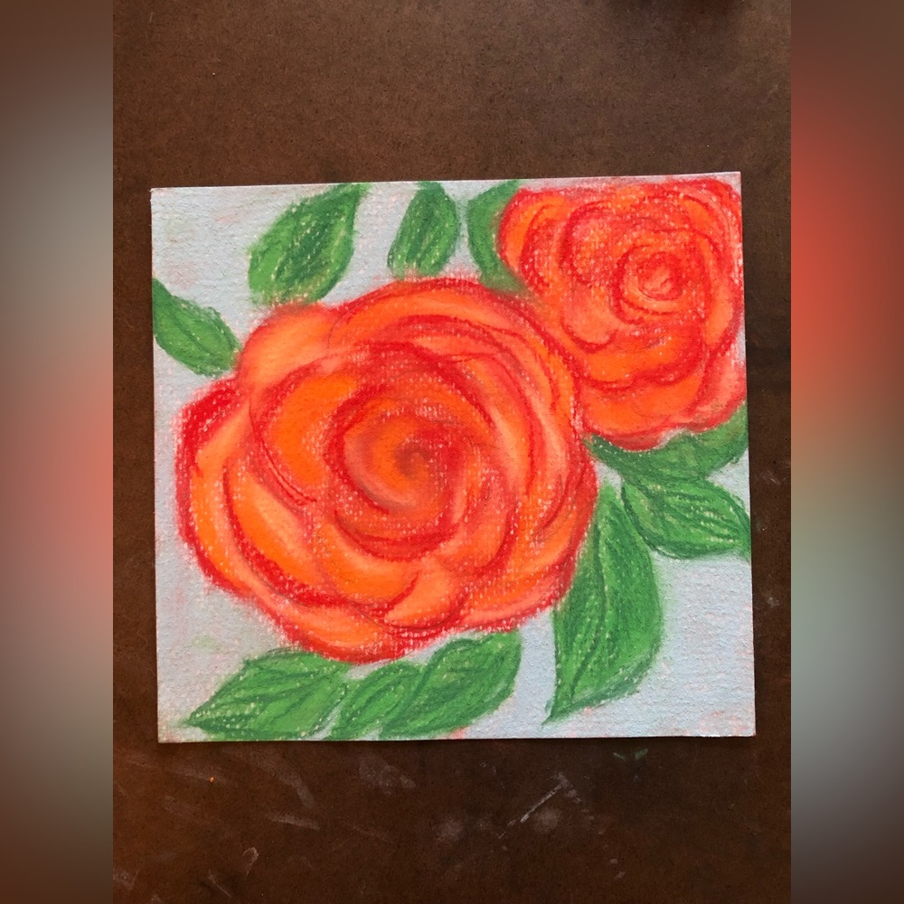 Original pastel drawing